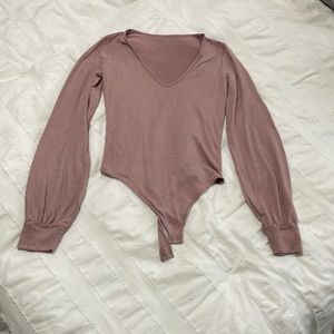 Abercrombie Long Sleeve Bodysuit